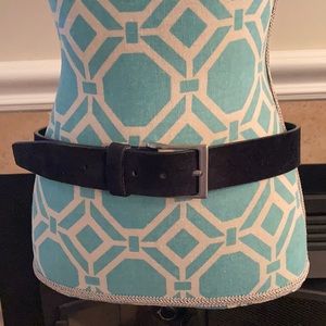 Size 34 Lejon of California Blue Suede Belt